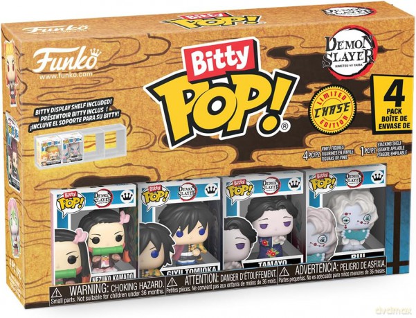 Funko Demon Slayer: Kimetsu no Yaiba Bitty POP! Vinyl Figure 4-Pack Nezuko 2,5 cm [FIGURKA]