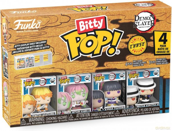 Funko Demon Slayer: Kimetsu no Yaiba Bitty POP! Vinyl Figure 4-Pack Zenitsu 2,5 cm [FIGURKA]