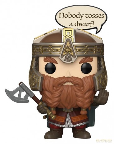 Funko The Lord of the Rings POP! Vinyl Figure Gimli 9 cm [FIGURKA]