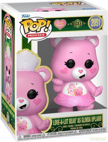 Funko Wicked x Care Bears POP! Vinyl Figure Love-A-Lot Bear as Glinda Upland 9 cm [FIGURKA]