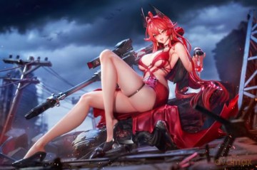 Goddess of Victory: Nikke PVC Statue 1/4 Red Hood Nonsense Red Deluxe Edtition 28 cm [FIGURKA]
