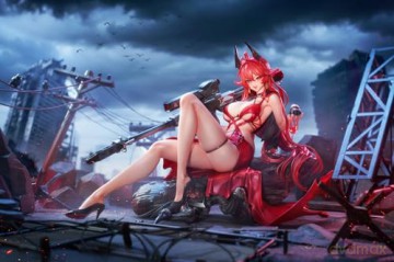 Goddess of Victory: Nikke PVC Statue 1/4 Red Hood Nonsense Red Deluxe Edtition 28 cm [FIGURKA]