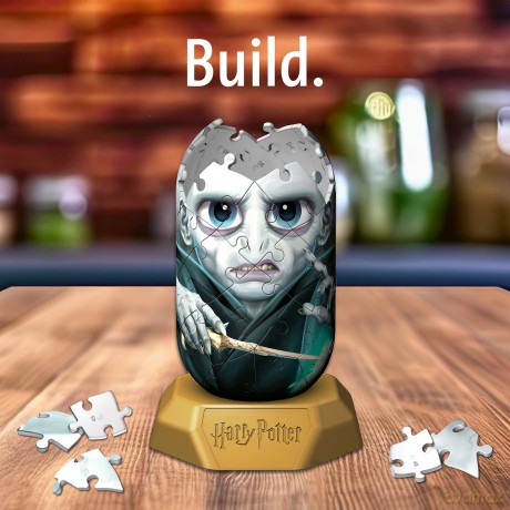 Harry Potter Hylkies 3D Jigsaw Puzzle #40 Voldemort 12 cm [PUZZLE]
