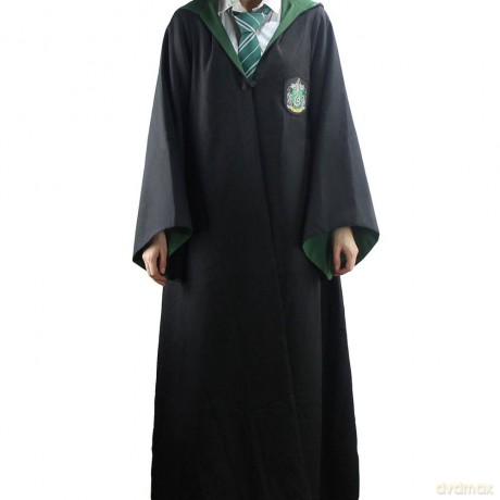 Harry Potter Wizard Robe Cloak Slytherin Size XL [FIGURKA]