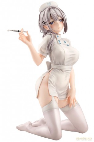 Original Character PVC Figure Saotome Shino Nurse Ver. Illustration by Minori Chigusa 17 cm [FIGURKA]