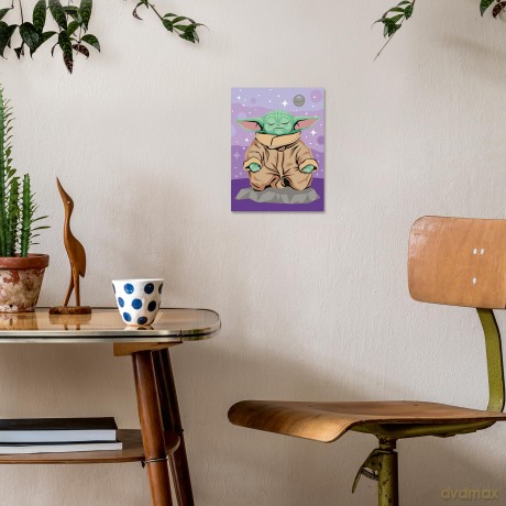 Star Wars: The Mandalorian CreArt Painting by Numbers Meditating Grogu