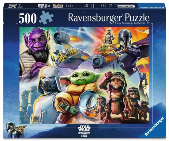 The Mandalorian and Grogu Jigsaw Puzzle (500 Pieces) [PUZZLE]