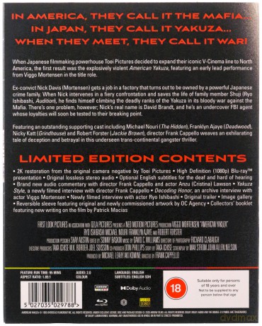 American Yakuza (Amerykański yakuza) [Blu-Ray]