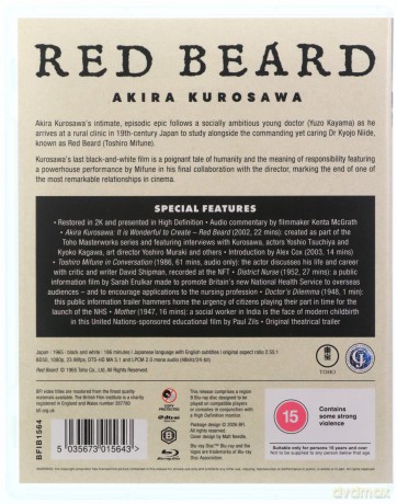 Red Beard (Rudobrody) [Blu-Ray]