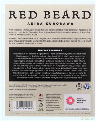 Red Beard (Rudobrody) [Blu-Ray]