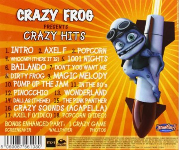 Crazy Frog - Presents Crazy Hits [CD]
