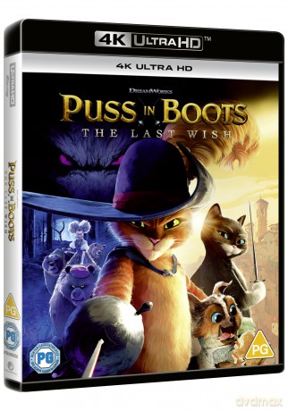 Puss In Boots - The Last Wish (Kot w butach: Ostatnie życzenie) [Blu-Ray 4K]