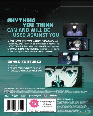 Psycho Pass Season 2 [2xBlu-Ray]