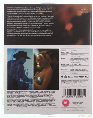 Die My Love (Zgiń, kochanie) [Blu-Ray 4K]+[Blu-Ray]