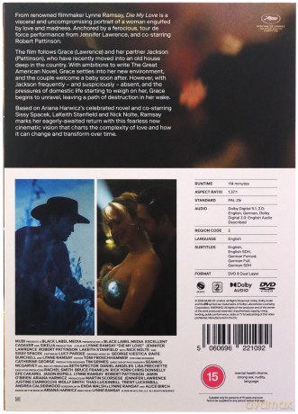 Die My Love (Zgiń, kochanie) [DVD]