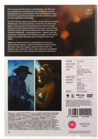 Die My Love (Zgiń, kochanie) [DVD]