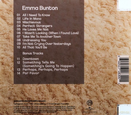 Emma Bunton - Life In Mono [CD]