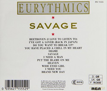 Eurythmics - Savage [CD]