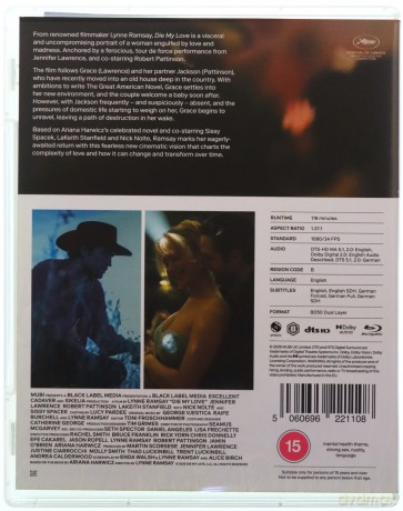 Die My Love (Zgiń, kochanie) [Blu-Ray]