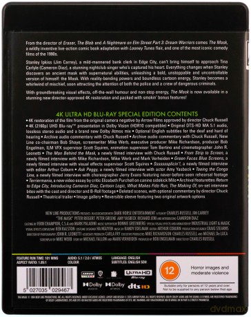 The Mask [Blu-Ray 4K]