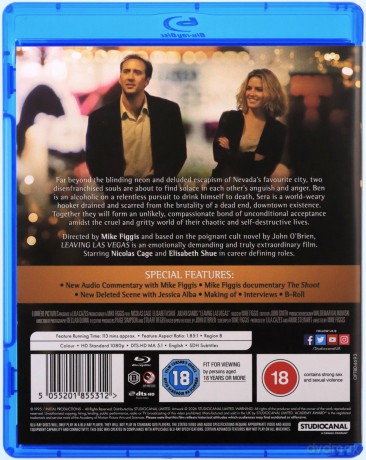 Leaving Las Vegas (Zostawić Las Vegas) [Blu-Ray]