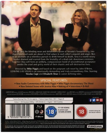 Leaving Las Vegas (Zostawić Las Vegas) [Blu-Ray]