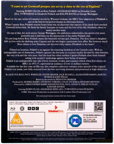 Poldark (1975) Series 1 to 2 Complete Collection [7xBlu-Ray]