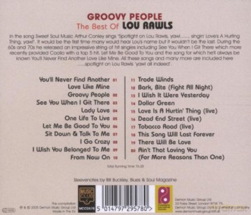 Lou Rawls - Groovy People - The Best of [CD]