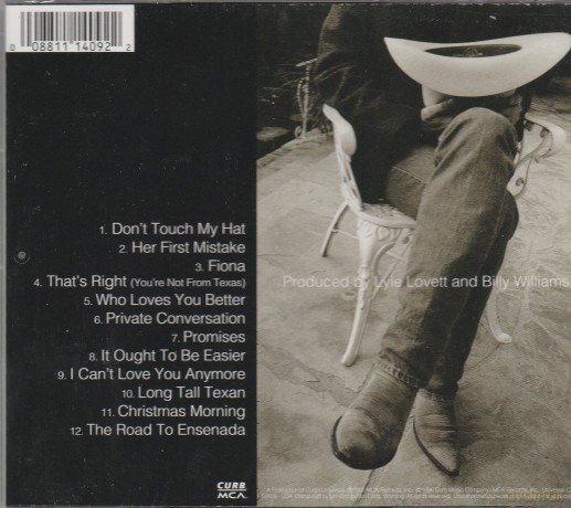 Lovett Lyle - The Road To Ensenada [CD]
