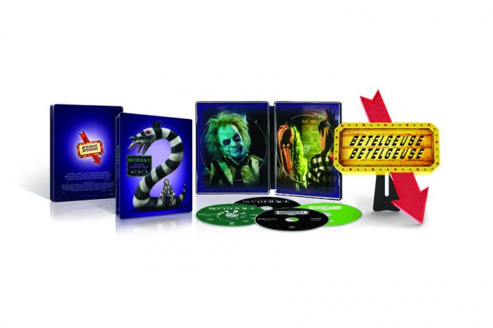 Beetlejuice / Beetlejuice Beetlejuice (steelbook) [2xBlu-Ray 4K]+[2xBlu-Ray]