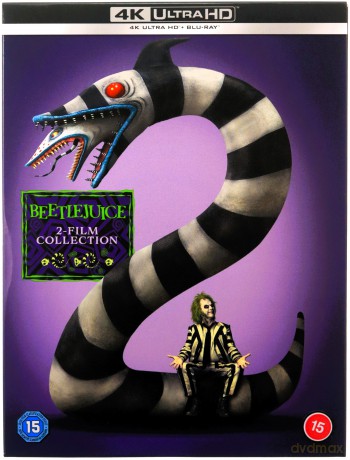 Beetlejuice / Beetlejuice Beetlejuice (steelbook) [2xBlu-Ray 4K]+[2xBlu-Ray]