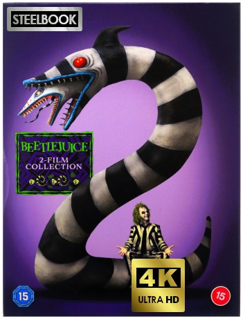 Beetlejuice / Beetlejuice Beetlejuice (steelbook) [2xBlu-Ray 4K]+[2xBlu-Ray]