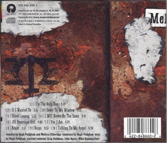 Melissa Etheridge - Yes I Am [CD]