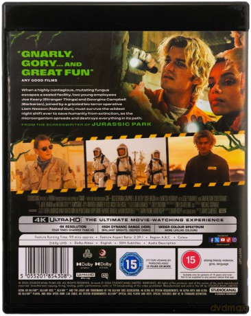 Cold Storage (Skażenie) [Blu-Ray 4K]