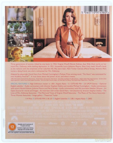 The Hours (Godziny) [Blu-Ray]