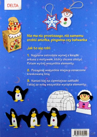 Pomysły na zimę i Boże Narodzenie Wycinamy i składamy [KSIĄŻKA]