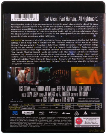 Forbidden World [Blu-Ray 4K]+[Blu-Ray]
