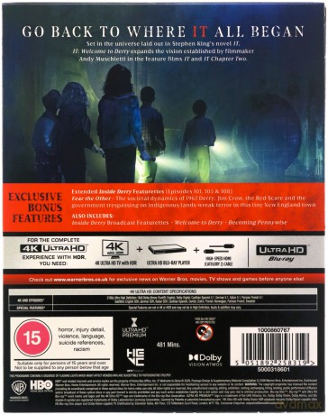 IT - Welcome To Derry Season 1 (To: Witajcie w Derry) [4xBlu-Ray 4K]