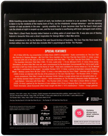 The Cars That Ate Paris (Samochody, które pożarły Paryż) [Blu-Ray 4K]