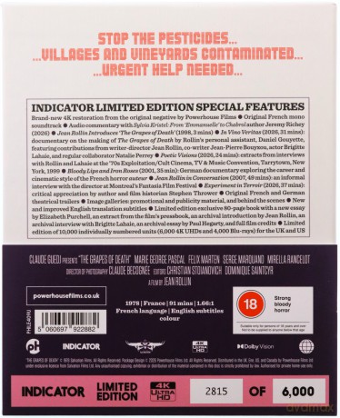 The Grapes Of Death (Winogrona śmierci) [Blu-Ray 4K]