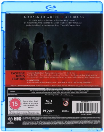 IT Welcome To Derry Season 1 (To: Witajcie w Derry) [4xBlu-Ray]