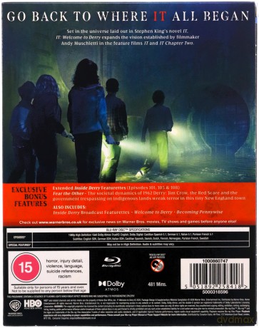 IT Welcome To Derry Season 1 (To: Witajcie w Derry) [4xBlu-Ray]