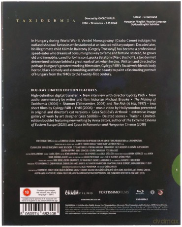 Taxidermia [Blu-Ray]