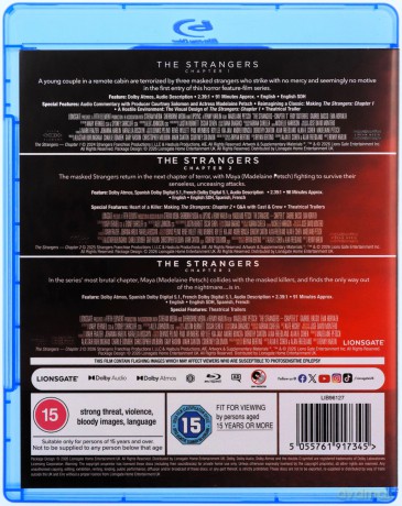 The Strangers - Chapters 1-3 (Nieznajomi) [3xBlu-Ray]