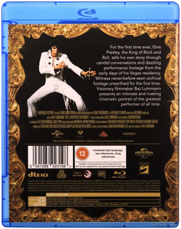 Epic - Elvis Presley In Concert [Blu-Ray]