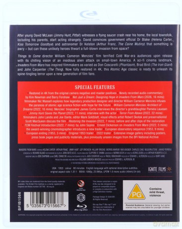 Invaders From Mars (Najeźdźcy z Marsa) [Blu-Ray]