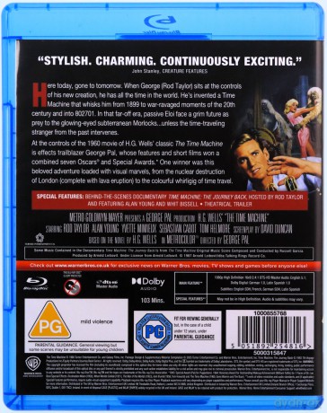 The Time Machine (Wehikuł czasu) [Blu-Ray]