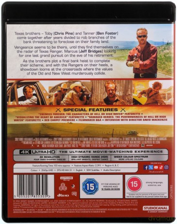 Hell Or High Water (Aż do piekła) [Blu-Ray 4K]