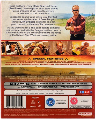 Hell Or High Water (Aż do piekła) [Blu-Ray 4K]