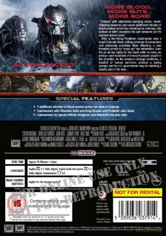 AVP 2 Aliens vs Predator Requiem [DVD]